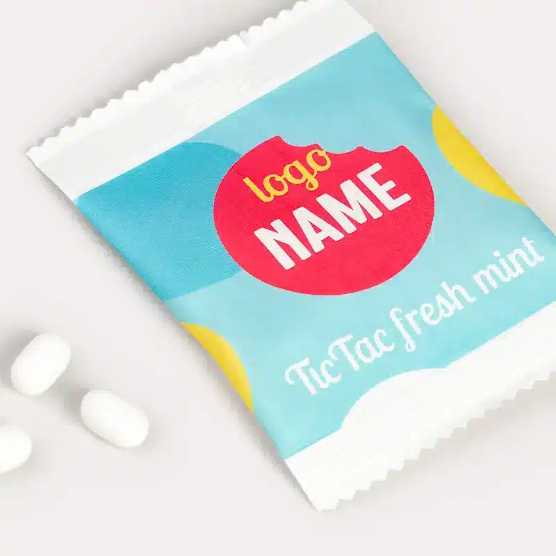 Tic Tac à la menthe en sachet – Image 2