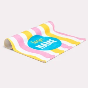 Serviette entièrement imprimée