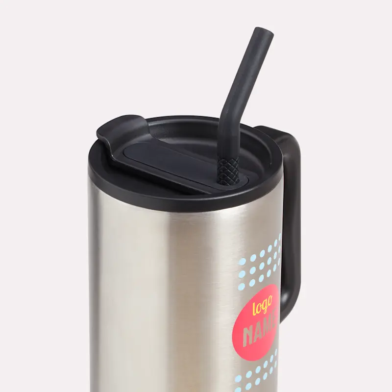 Gobelet en inox avec anse – Image 4