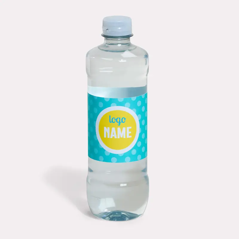 Bouteille d'eau en R-PET 500 ml