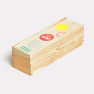 Caisse à vin en bois