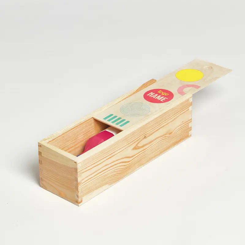 Caisse à vin en bois – Image 6