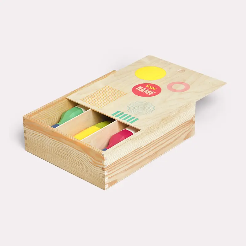 Caisse à vin en bois – Image 9