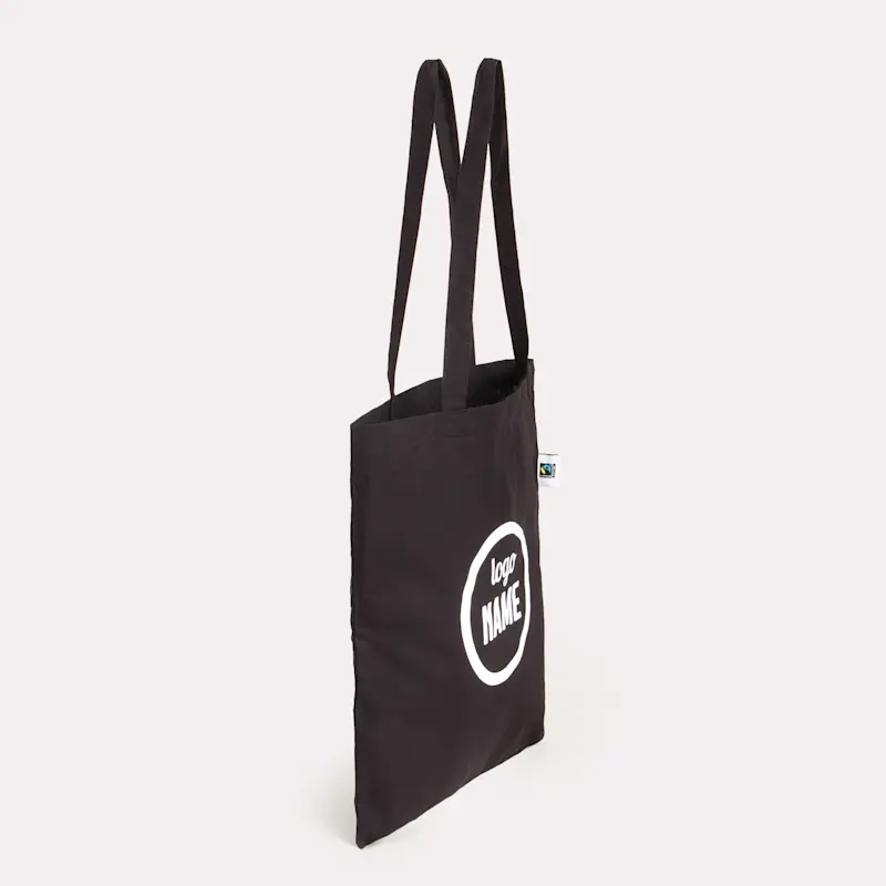 Fairtrade/GOTS sac avec anses en coton – Image 2