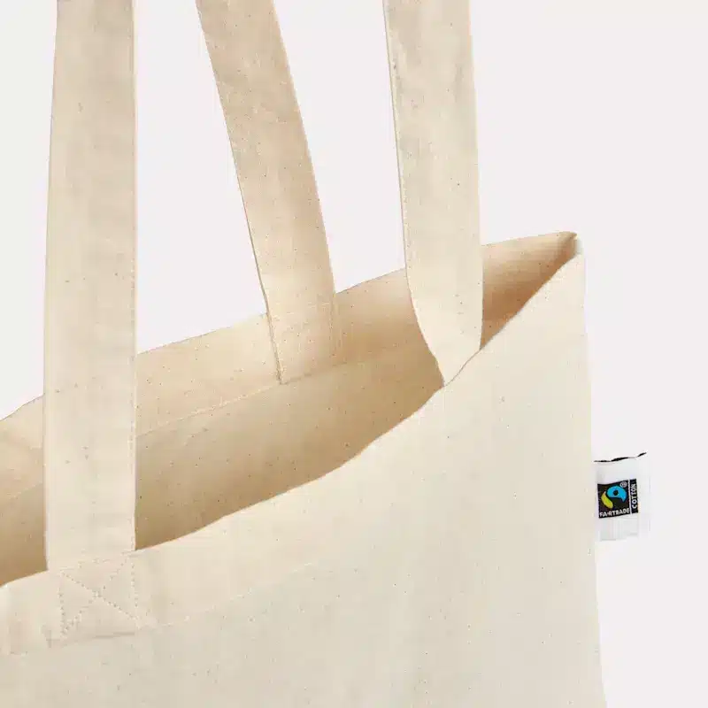 Fairtrade/GOTS sac avec anses en coton – Image 4