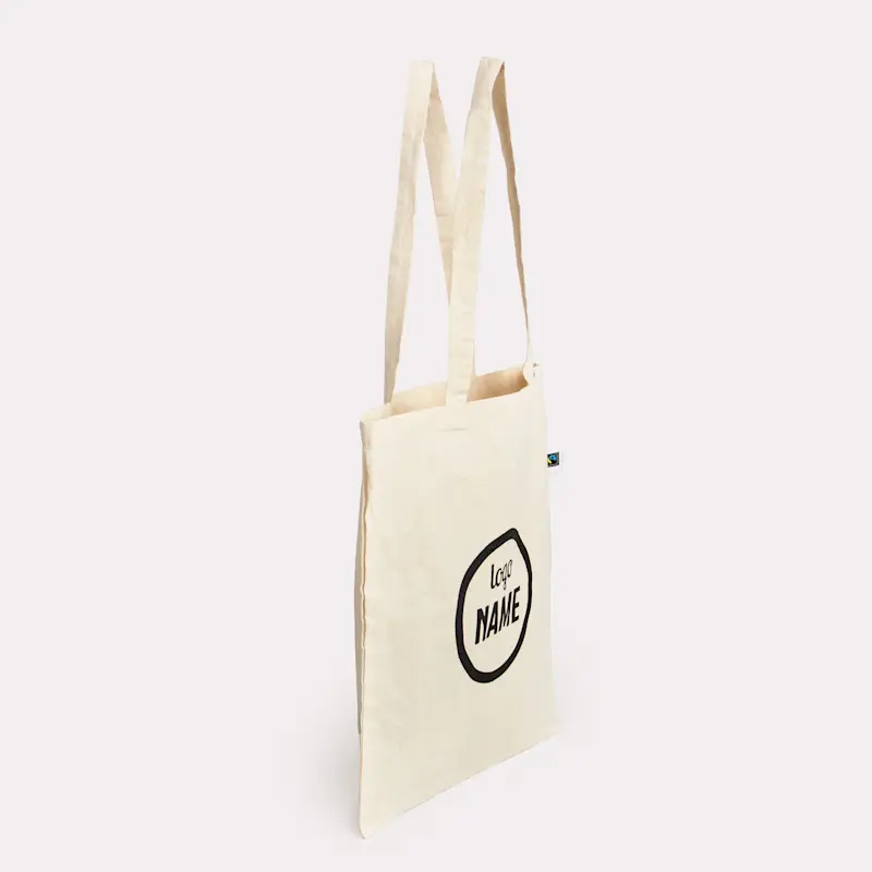 Fairtrade/GOTS sac avec anses en coton – Image 3