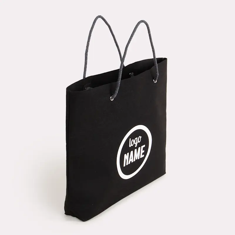 Sac en feutrine avec anses en corde – Image 6