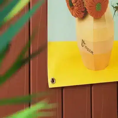 Affiche pour jardin