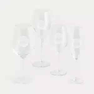 Verres à vin et champagne