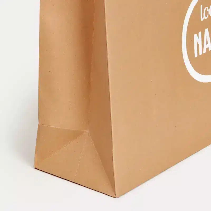 Sac luxe en papier - recyclé à poignées torsadées – Image 3