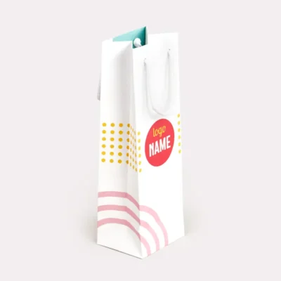 Sac en papier « Luxe » pour bouteilles de vin – offset