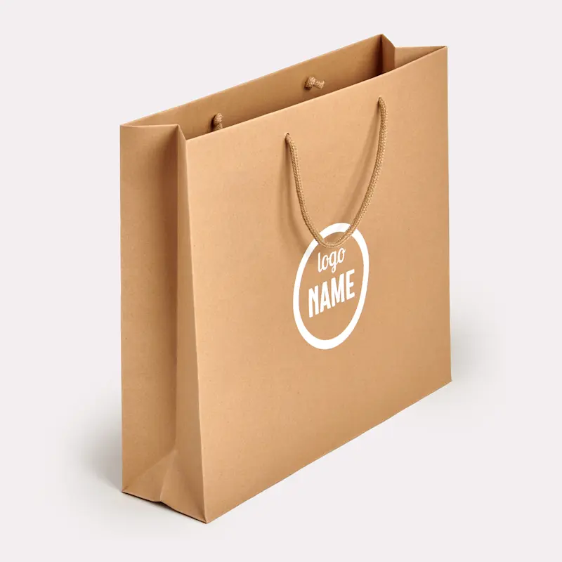 Sac en papier "Luxe" - sérigraphie – Image 2