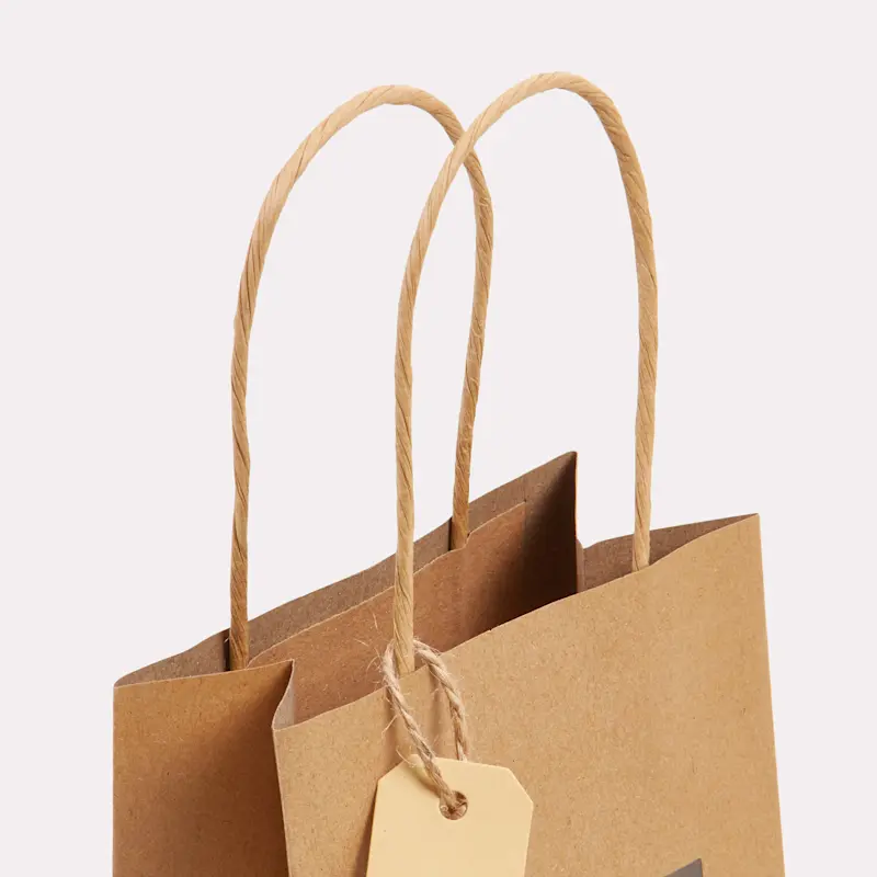 Sac luxe en papier avec fenêtre – Image 2