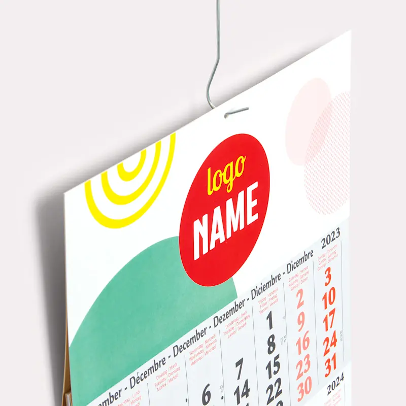 Calendrier sur 3 ou 4 mois basique 2027 – Image 2