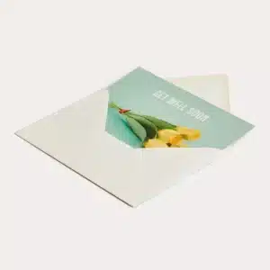 Carte avec enveloppe