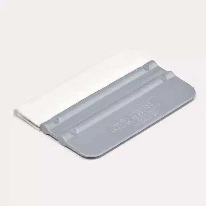 Raclette avec bord feutre