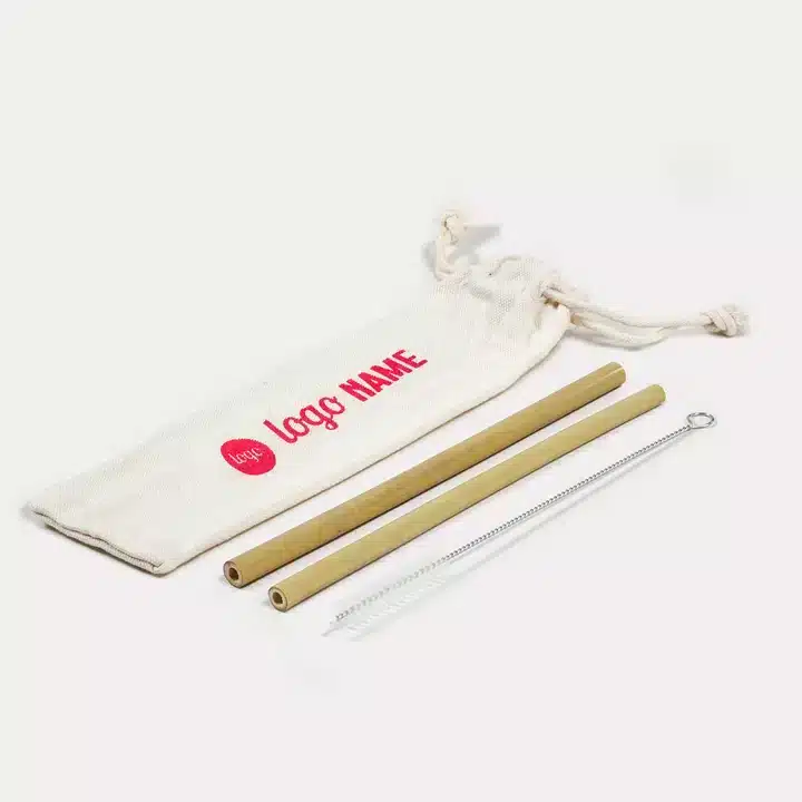Paille réutilisable en bambou