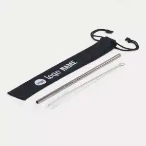 Paille réutilisable en inox