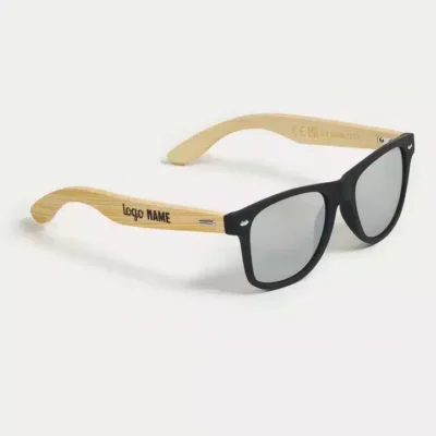 Lunettes de soleil en bambou