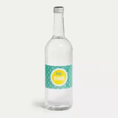 Bouteille d’eau en verre 750 ml