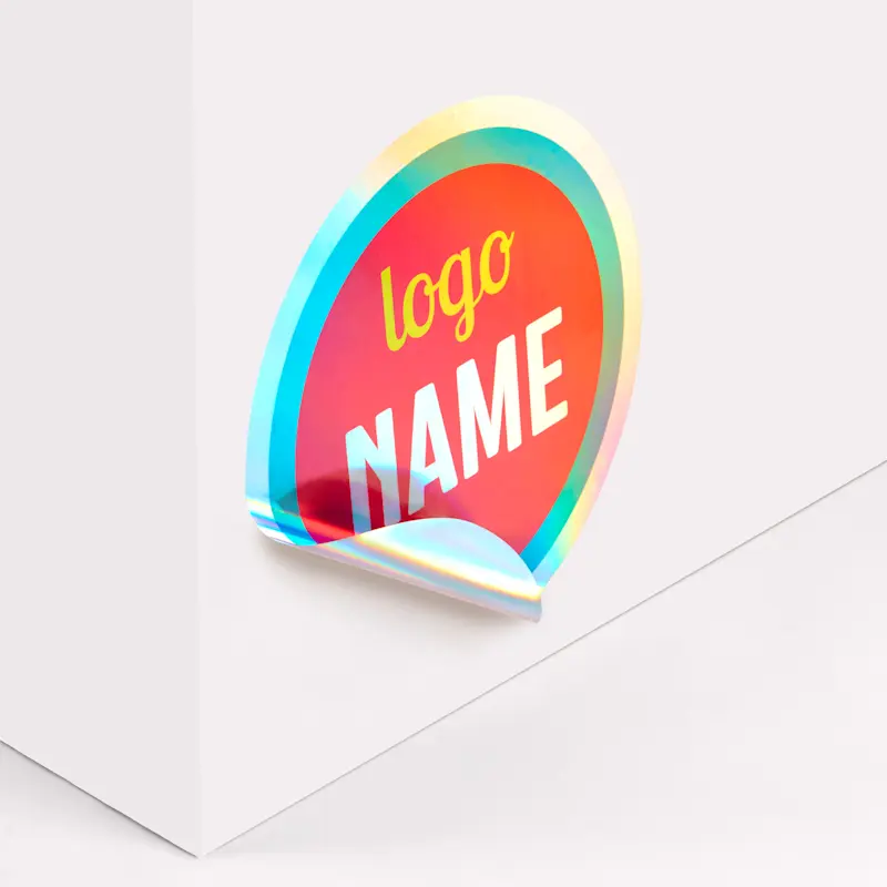 Holographic sticker