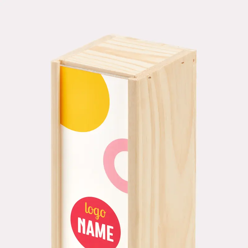 Caisse à vin en bois – Image 4