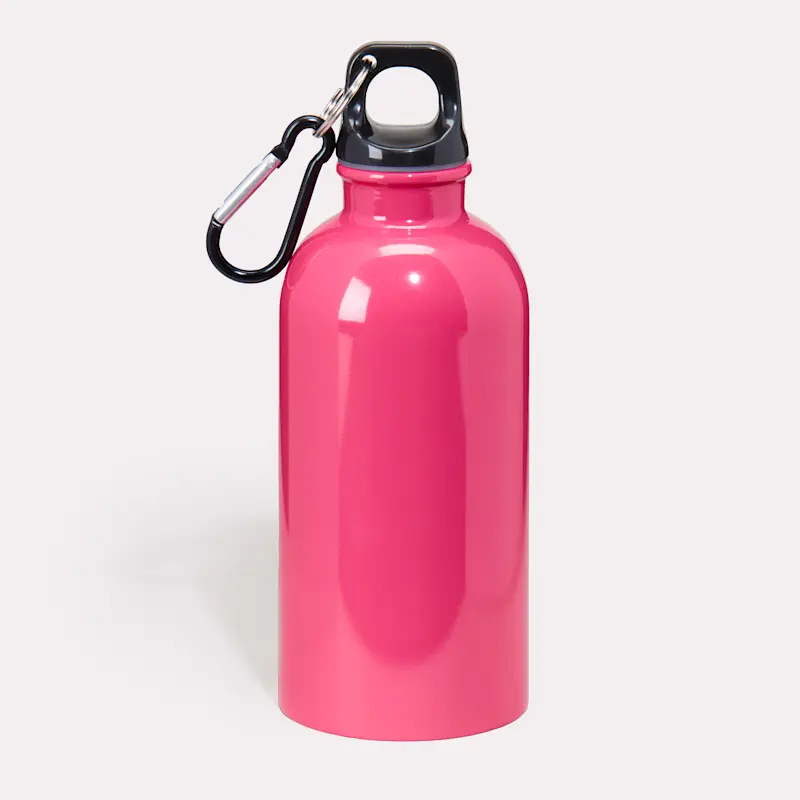 Gourdes en aluminium avec mousqueton 400ml – Image 7