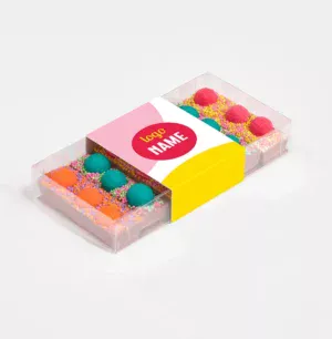 Tablette de chocolat avec manchon