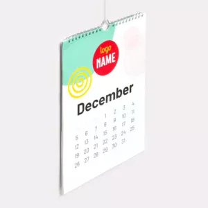 Calendrier mural à spirale