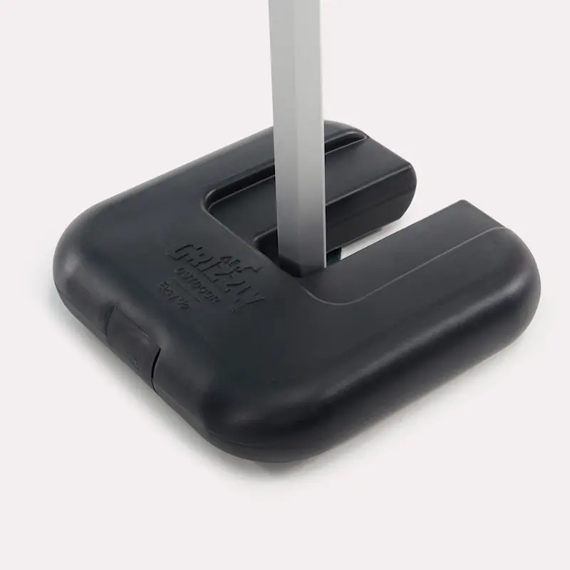 Tent weight plates