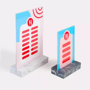 Porte-cartes en polystone