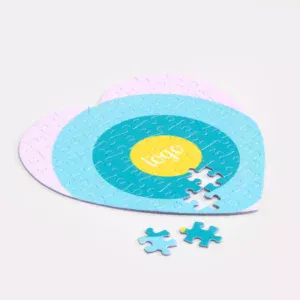 Puzzle en forme de coeur