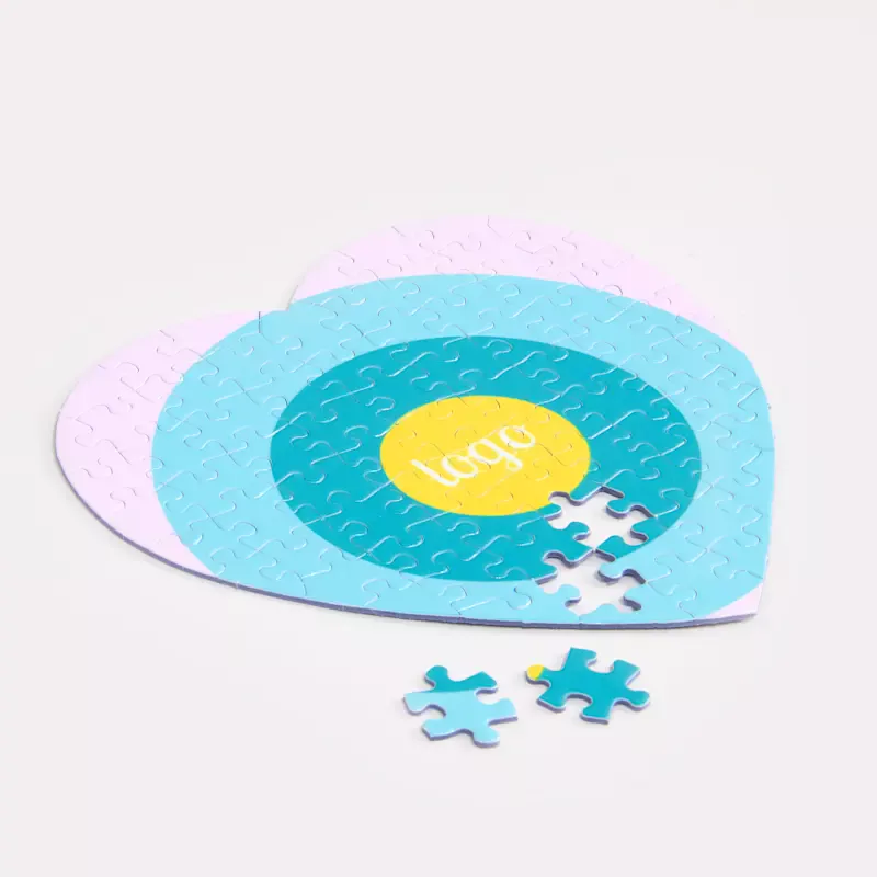 Puzzle en forme de coeur