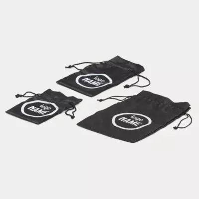 Pochette en satin avec cordons de serrage – visuel 2