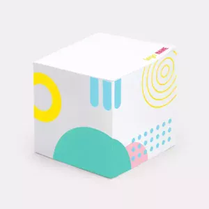 Bloc-notes cube