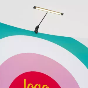 Totem en textile LED