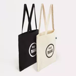 Fairtrade/GOTS sac avec anses en coton