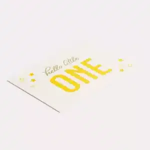 Carte luxe et Letterpress
