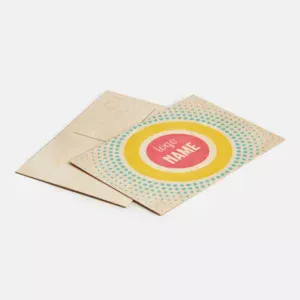 Carte en bois