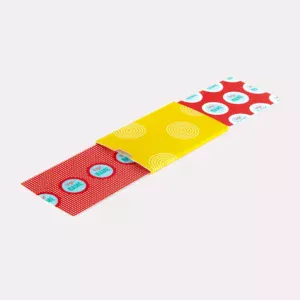 Carte à double glissière