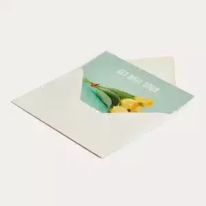 Carte avec enveloppe