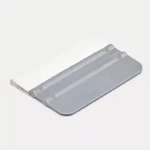 Raclette avec bord feutre