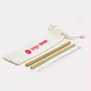 Paille réutilisable en bambou