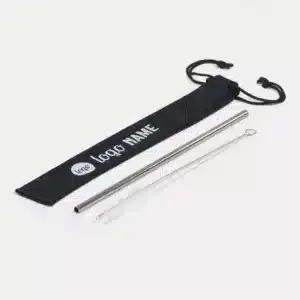 Paille réutilisable en inox